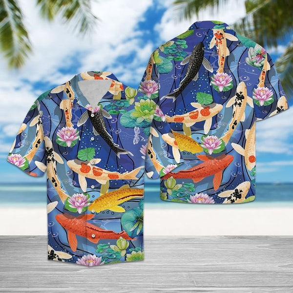 Koi Carp Hawaiian Shirt | For Men & Women | HW1514-BehighStyle