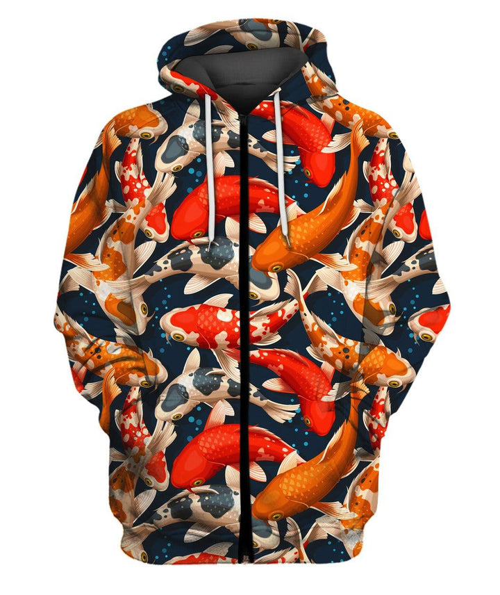 Koi Fish On Skin 3D All Over Print | For Men & Women | Adult | HP1607-BehighStyle