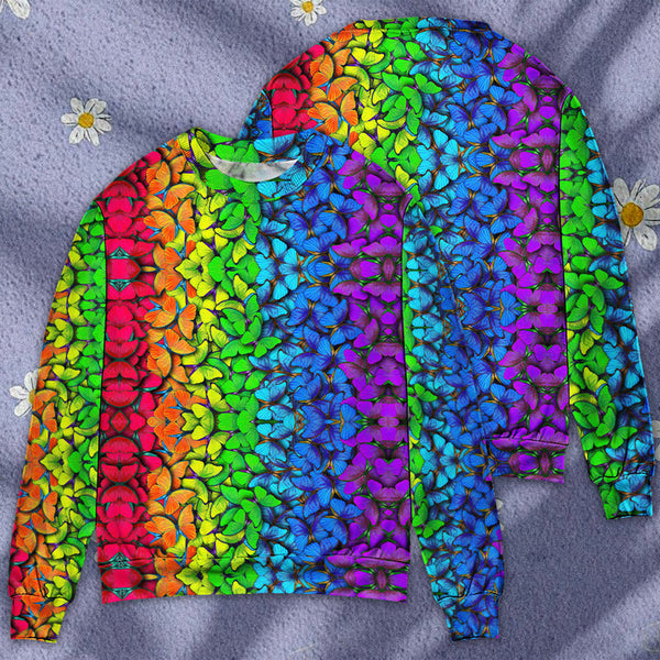LGBT Colorful Rainbow Butterfly 3D All Over Print | Adult | HP3049