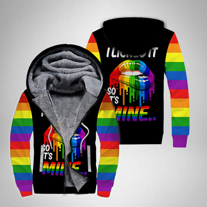 LGBT Pride Fleece Zip Hoodie All Over Print | For Men & Women | FZ111-BehighStyle