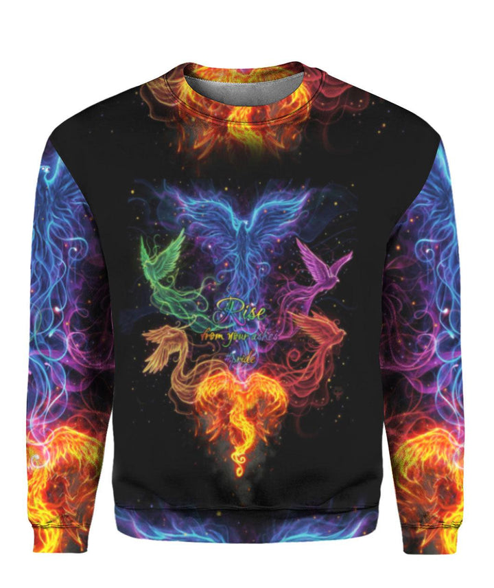 LGBT Pride Rise From Your Ashes 3D All Over Print | For Men & Women | Adult | HP1598-BehighStyle