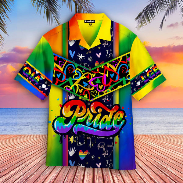 LGBTQ Pride Hawaiian Shirt | For Men & Women | WT8037-BehighStyle