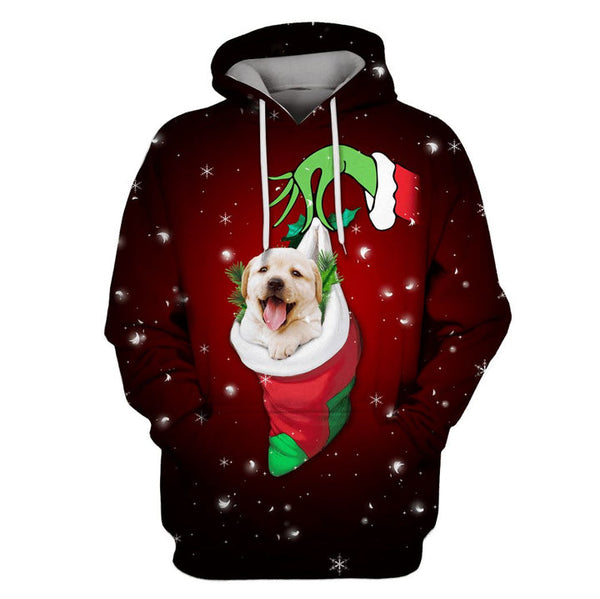 Labrador Retriever Merry Christmas 3D All Over Print | For Men & Women | Adult | HP1884-BehighStyle