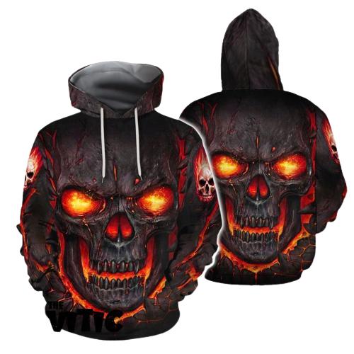 Lava Skull 3D All Over Print | Adult | HP2679