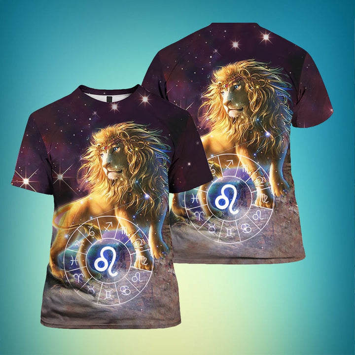 Leo Zodiac 3D All Over Print | For Men & Women | Adult | HP1574-BehighStyle