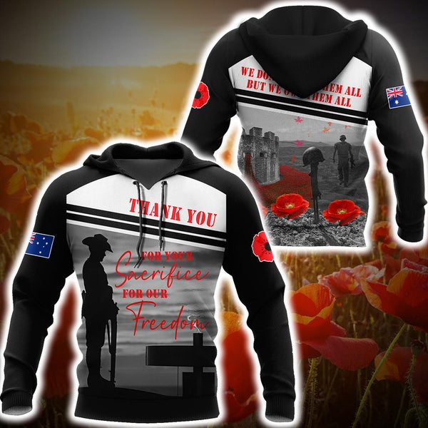 Lest We Forget New Zealand Veteran 3D All Over Print | Adult | HP2946