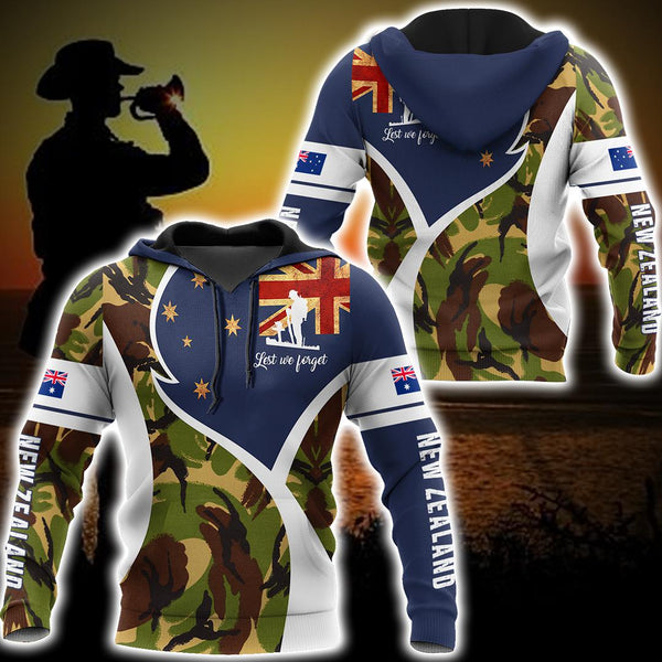 Lest We Forget New Zealand Veteran 3D All Over Print | Adult | HP2947