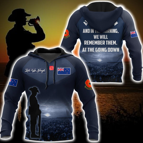 Lest We Forget New Zealand Veteran 3D All Over Print | Adult | HP2949