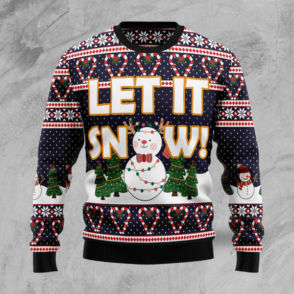 Let It Snow Ugly Christmas Sweater | For Men & Women | Adult | US1466-BehighStyle