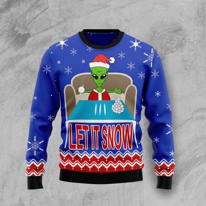 Let It Snow Ugly Christmas Sweater | For Men & Women | Adult | US1511-BehighStyle