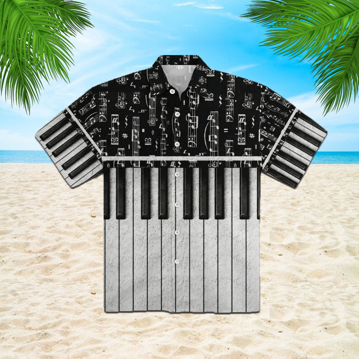 Let The Piano Guide You To The World Hawaiian Shirt | For Men & Women | HW765-BehighStyle