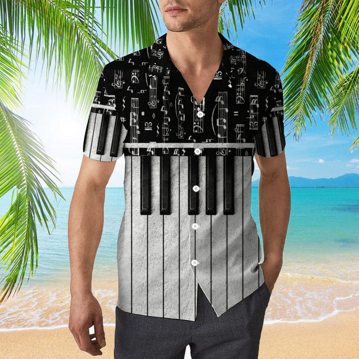 Let The Piano Guide You To The World Hawaiian Shirt | For Men & Women | HW765-BehighStyle