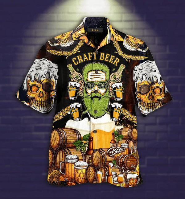 Lets Get Drunk Christmas Hawaiian Shirt | For Men & Women | HW2743-BehighStyle