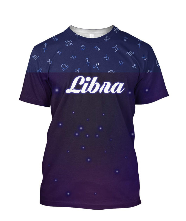 Libra Zodiac 3D All Over Print | For Men & Women | Adult | HP1603-BehighStyle