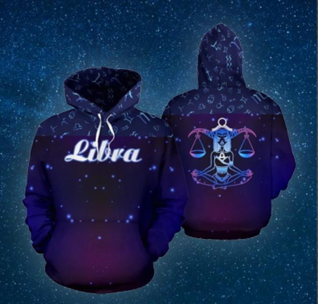 Libra Zodiac 3D All Over Print | For Men & Women | Adult | HP1603-BehighStyle