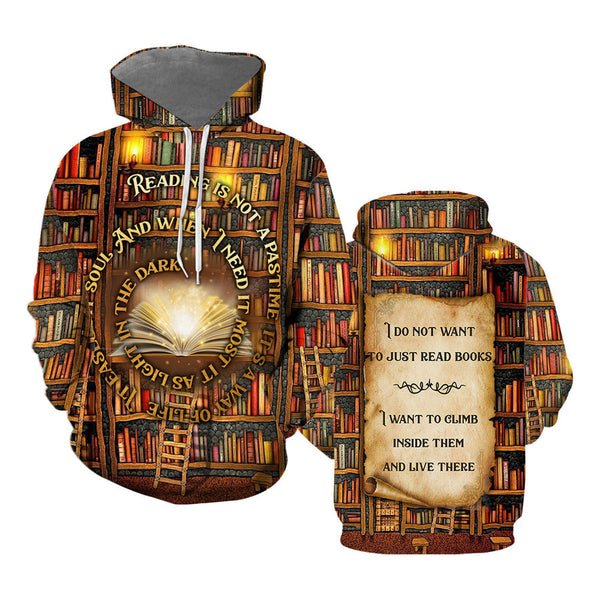 Library Book 3D All Over Print | Adult | HP2748