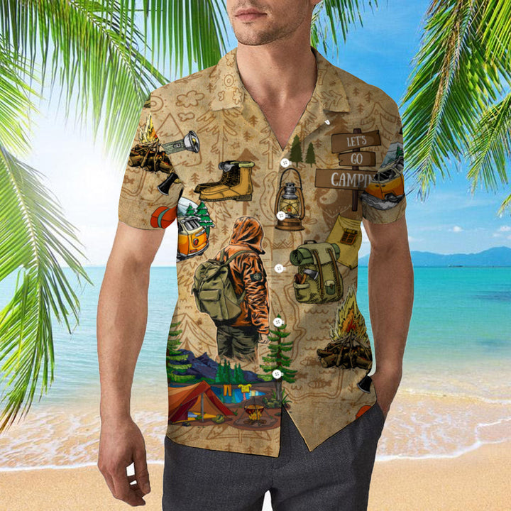 Life Is Better At The Campsite Go Camping Hawaiian Shirt | For Men & Women | HW2177-BehighStyle