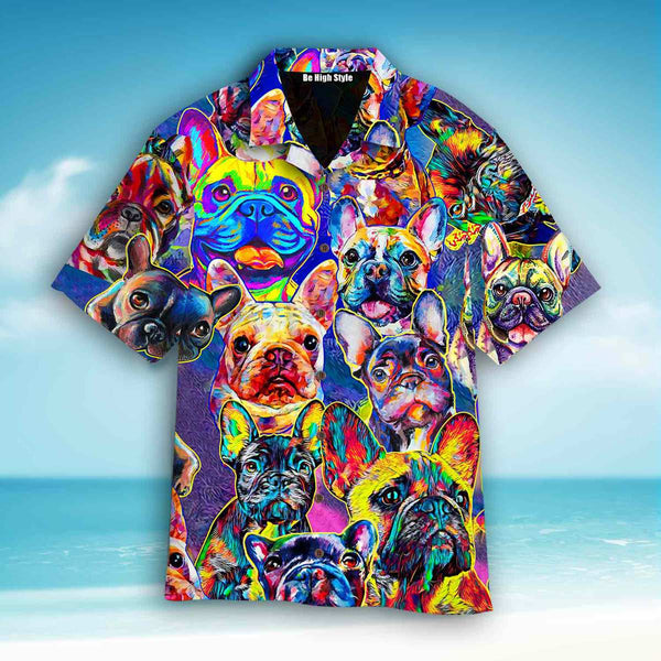 Life Is Better With A French Bulldog Hawaiian Shirt | For Men & Women | HW1303-BehighStyle