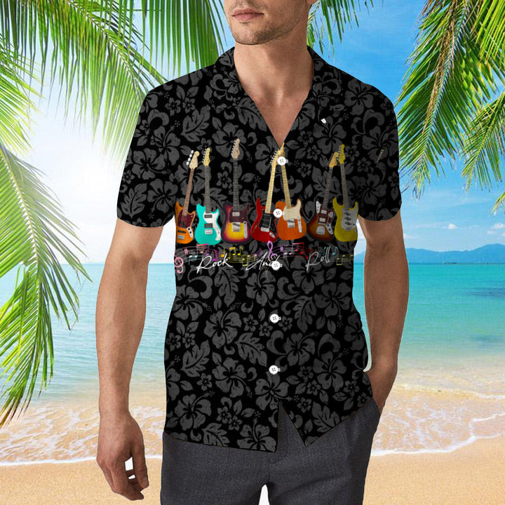 Life Is Better With Playing Guitar Hawaiian Shirt | For Men & Women | HW363-BehighStyle