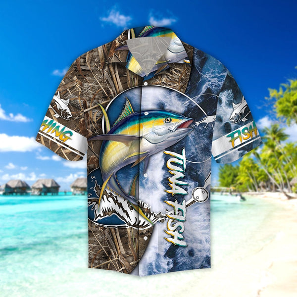 Life Tuna Fishing Catch and Release Hawaiian Shirt | For Men & Women | HW1425-BehighStyle