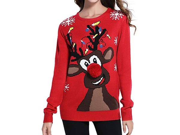 Lighting Smartdeer Ugly Christmas Sweater | Adult | US1888