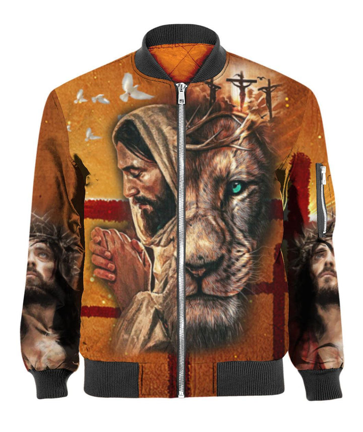 Lion Cross Jesus 3D All Over Print | For Men & Women | Adult | HP1593-BehighStyle