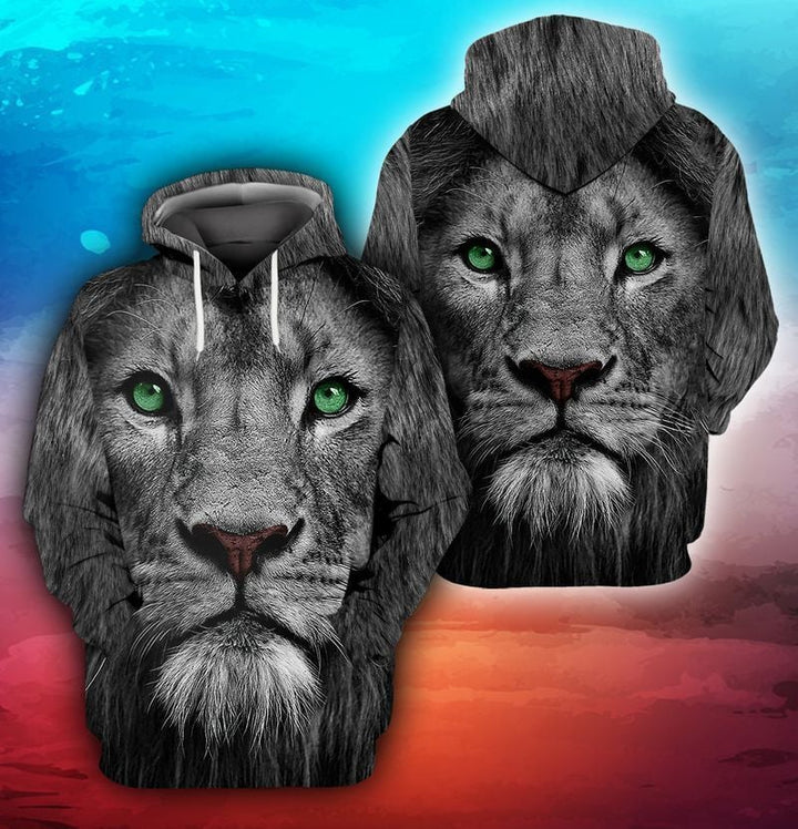 Lion Face 3D All Over Print | For Men & Women | HP375-BehighStyle