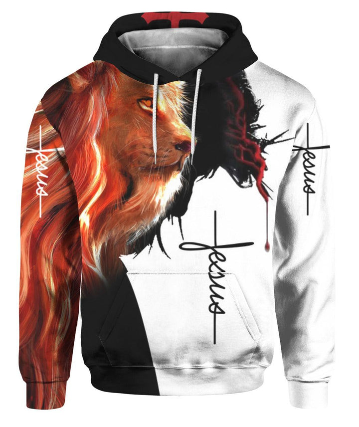 Lion Jesus 3D All Over Print | For Men & Women | Adult | HP1630-BehighStyle