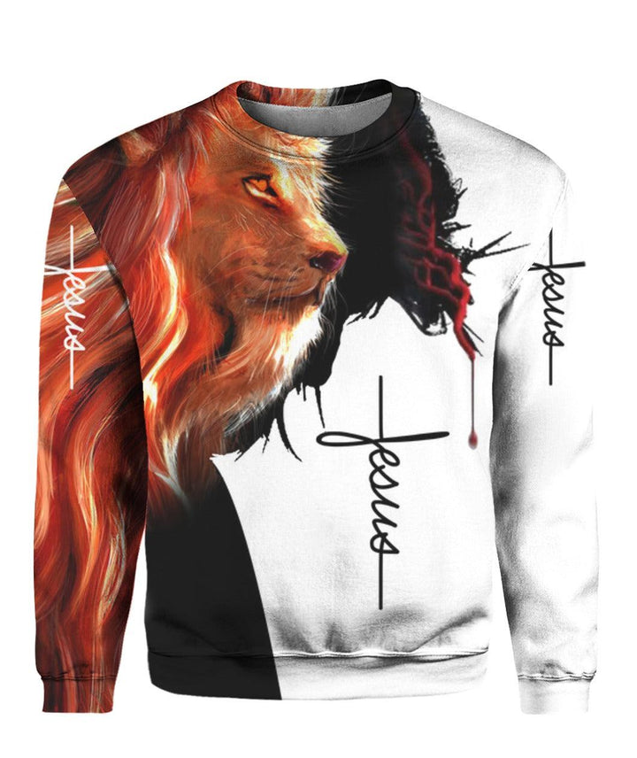 Lion Jesus 3D All Over Print | For Men & Women | Adult | HP1630-BehighStyle