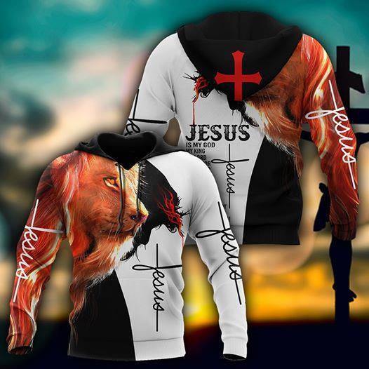 Lion Jesus 3D All Over Print | For Men & Women | Adult | HP1630-BehighStyle