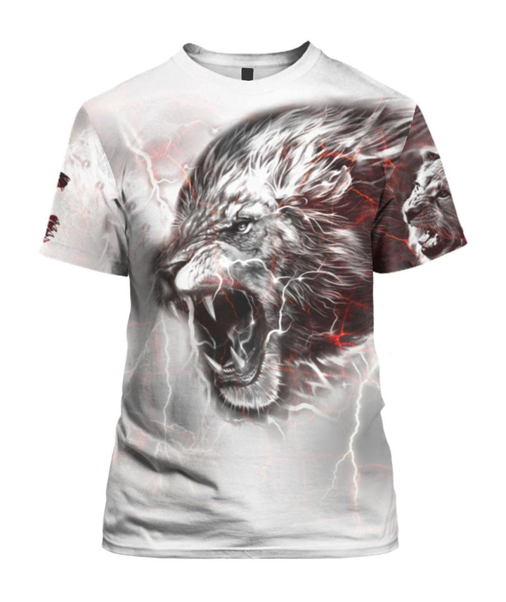 Lion Tattoo Thunder 3D All Over Print | For Men & Women | Adult | HP1594-BehighStyle