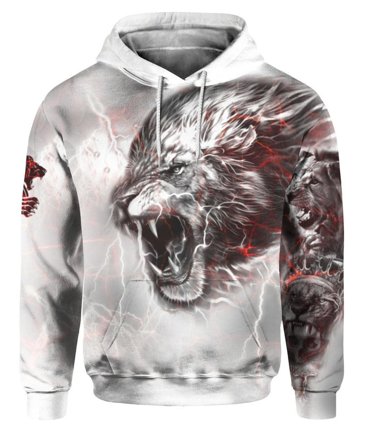 Lion Tattoo Thunder 3D All Over Print | For Men & Women | Adult | HP1594-BehighStyle