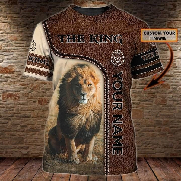 Lion The King Custom Name 3D All Over Print | Adult | CN234