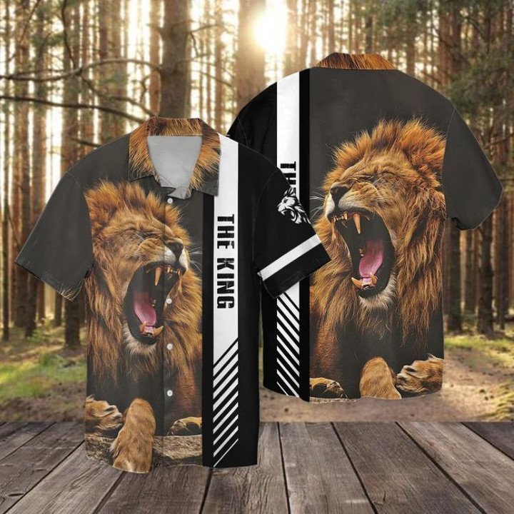 Lion The King Hawaiian Shirt | For Men & Women | HW1192-BehighStyle