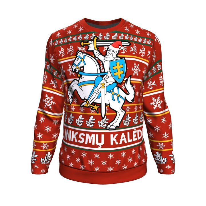 Lithuania Ugly Christmas Sweater | For Men & Women | Adult | US1582-BehighStyle