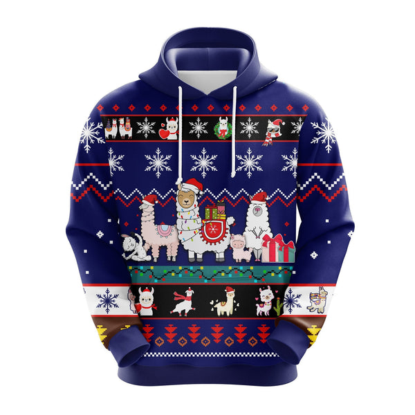 Llama Christmas Cute Noel 3D All Over Print | Adult | HP2213