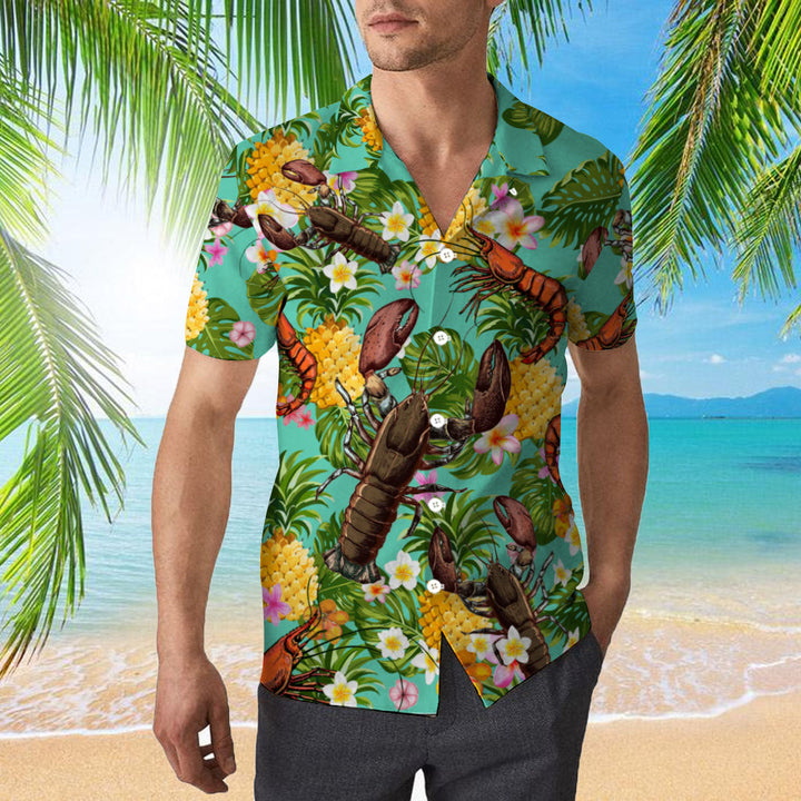 Lobster Hawaiian Shirt | For Men & Women | HW2013-BehighStyle