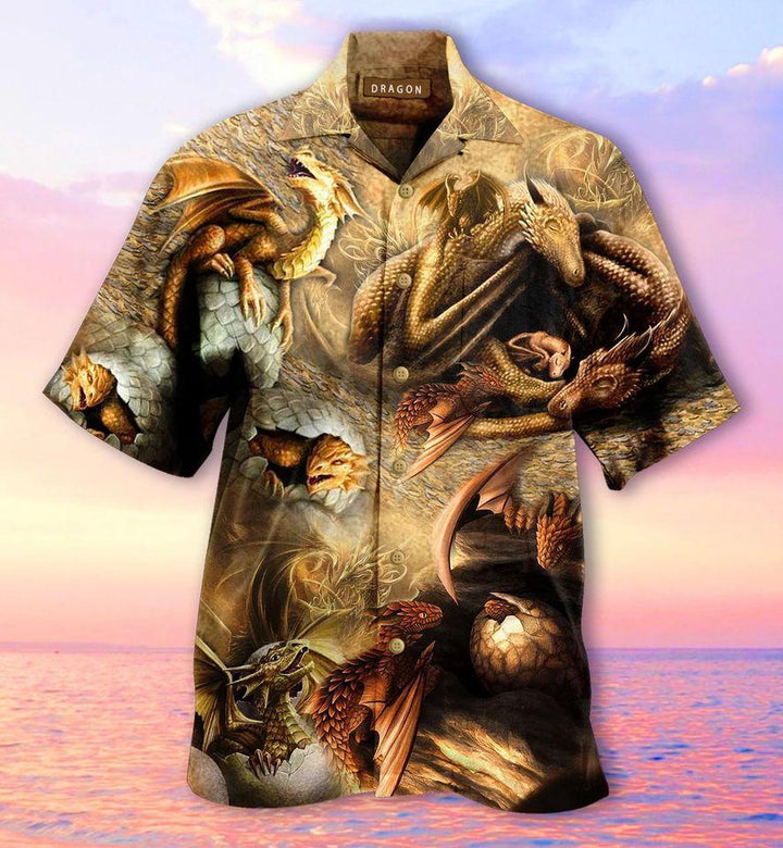 Look Into Dragon Eggs Hawaiian Shirt | For Men & Women | HW2349-BehighStyle