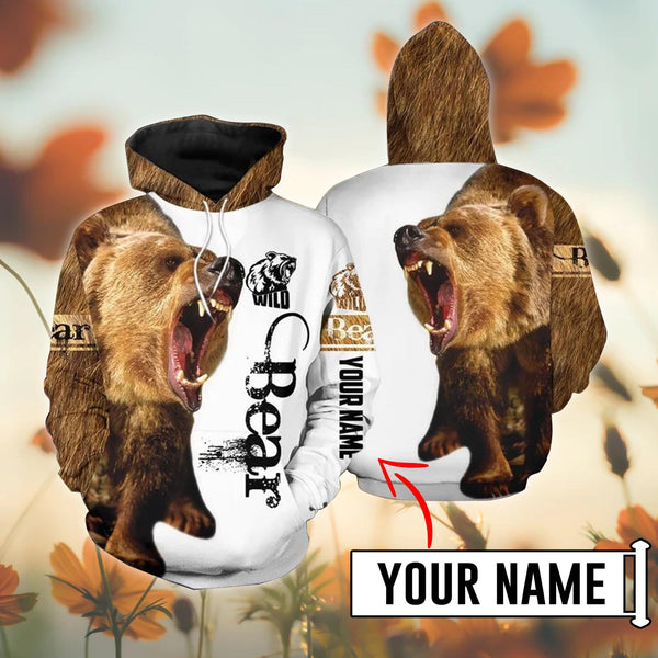 Love Bear Custom Name 3D All Over Print | Adult | CN274