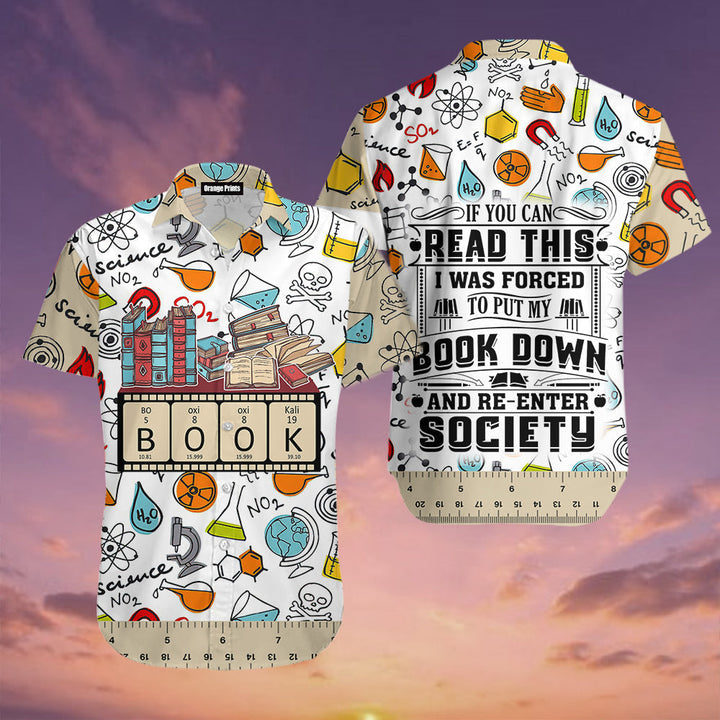 Love Book If You Can Read This Book Aloha Hawaiian Shirt | For Men & Women | HW1206-BehighStyle