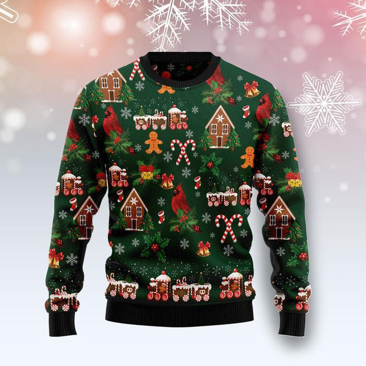 Love Cardinal Xmas Ugly Christmas Sweater | For Men & Women | Adult | US1504-BehighStyle