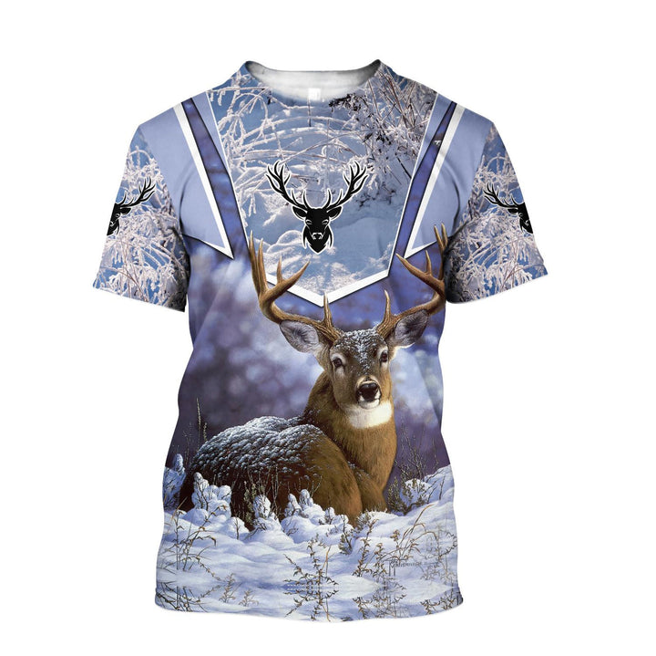 Love Deer Hunting 3D All Over Print | For Men & Women | Adult | HT5908-BehighStyle