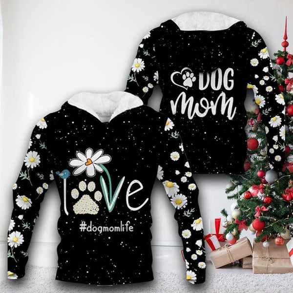 Love Dog Mom Life 3D All Over Print | For Men & Women | Adult | HP1181-BehighStyle