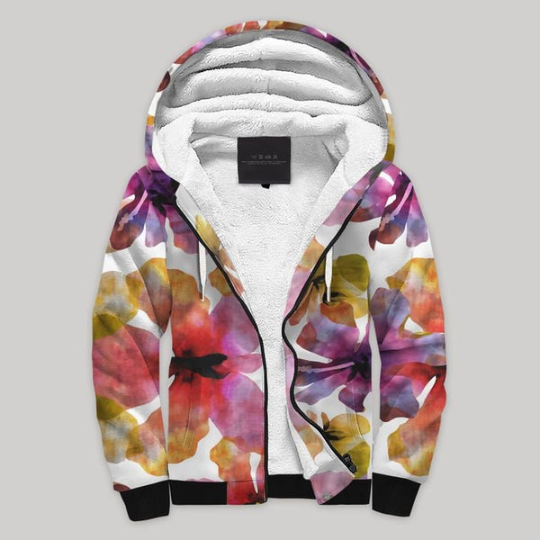 Love Hawaii Fleece Zip Hoodie All Over Print | FZ717