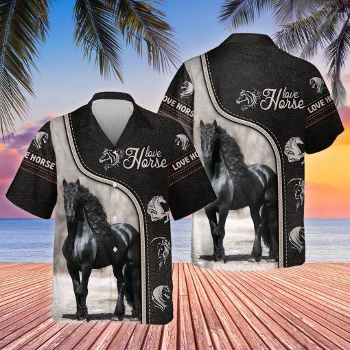 Love Horse Hawaiian Shirt | For Men & Women | HW1320-BehighStyle