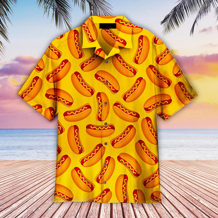 Love Hot Dog Hawaiian Shirt | For Men & Women | HW2000-BehighStyle