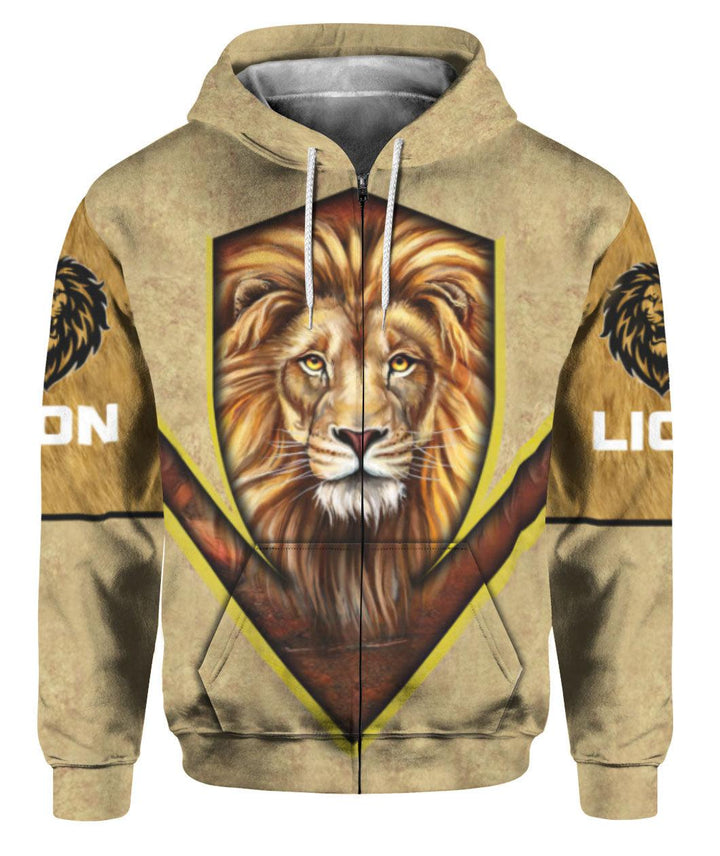 Love Lion Golden 3D All Over Print | For Men & Women | Adult | HP1592-BehighStyle