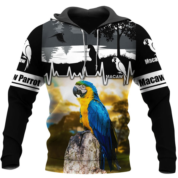 Love Macaw Parrot 3D All Over Print | For Men & Women | Adult | HP1474-BehighStyle