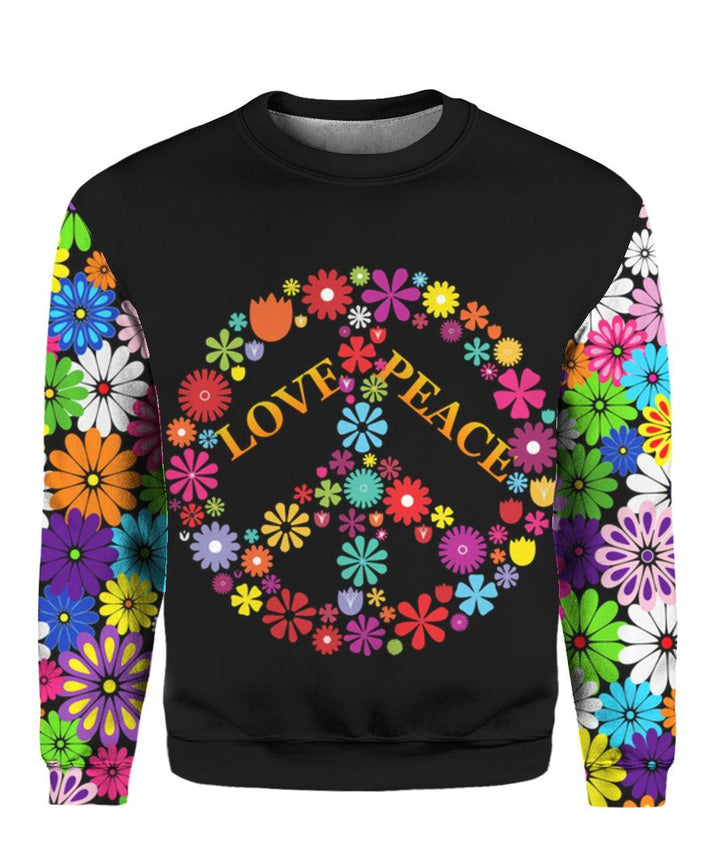 Love Peace Hippie 3D All Over Print | For Men & Women | Adult | HP1635-BehighStyle