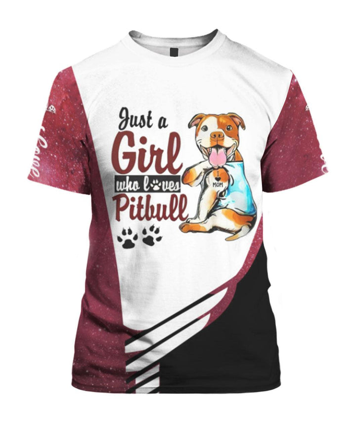 Love Pitbull 3D All Over Print | For Men & Women | Adult | HP1588-BehighStyle